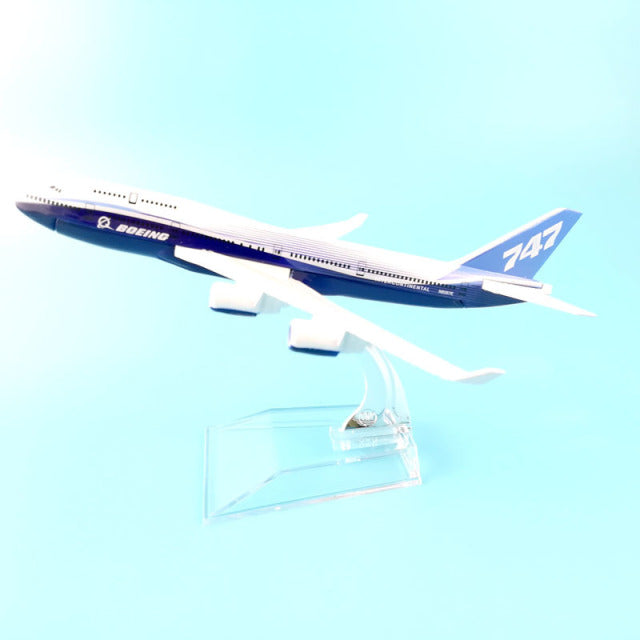 Model a380 airbus Boeing 747 airplane model aircraft Diecast Model Metal 1:400 airplane AV8R