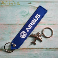 Thumbnail for AIRBUSA320 NEO   Embroidery Key Chains THE AVIATOR