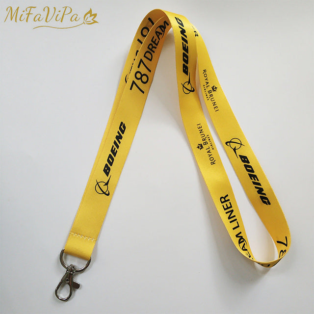 Boeing Neck Strap Chaveiro Key Chain AV8R