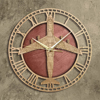 Thumbnail for C-5 Galaxy Nature Wooden Wall Clock THE AVIATOR