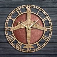 Thumbnail for C-5 Galaxy Nature Wooden Wall Clock THE AVIATOR