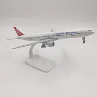 Thumbnail for Turkish Airlines Boeing B777 Airplane Model Aircraft KLM B7471:300 scale Diecast Metal EVA 0Air B747 Plane AV8R