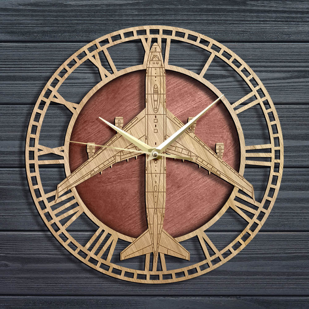 E-4B NIGHTWATCH FARMHOUSE STYLE WALL CLOCK THE AVIATOR