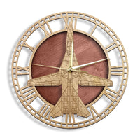 Thumbnail for F-111 Aardvark Nature Wooden Clock THE AVIATOR