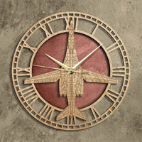 Thumbnail for B-1B Lancer Heavy Bomber Aviation Wood Wall Clock THE AVIATOR