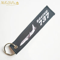 Thumbnail for Boeing 737 Embroidery Key Chains THE AVIATOR