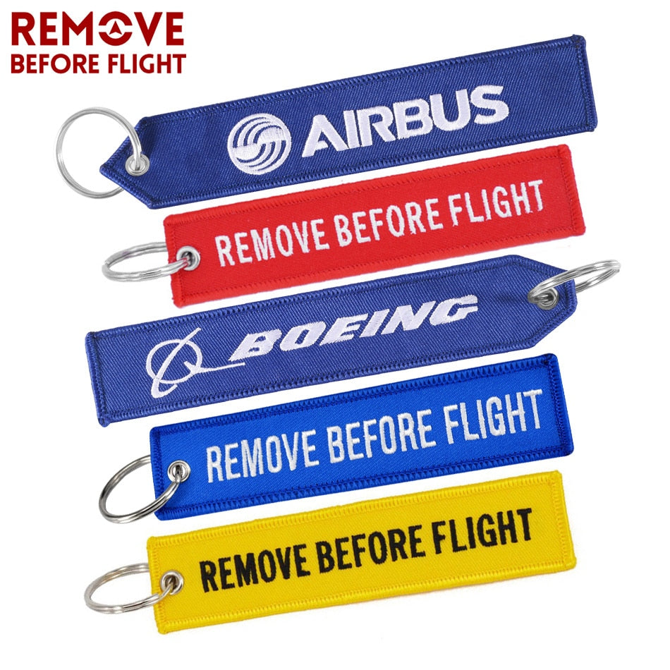 BOEING Keychain llavero Embroidery Key Ring  CHAIN THE AVIATOR