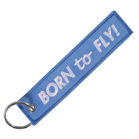 Thumbnail for BORN TO FLY Embroidery  Key Ring Chain THE AVIATOR