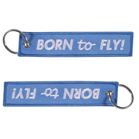 Thumbnail for BORN TO FLY Embroidery  Key Ring Chain THE AVIATOR