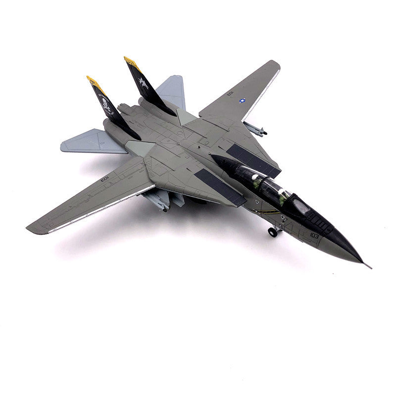 F-14 Tomcat Jolly Roger Squadron vf103 Boeing Military Missile bomber Model Plane Fighter Army Air Force Diecast AV8R