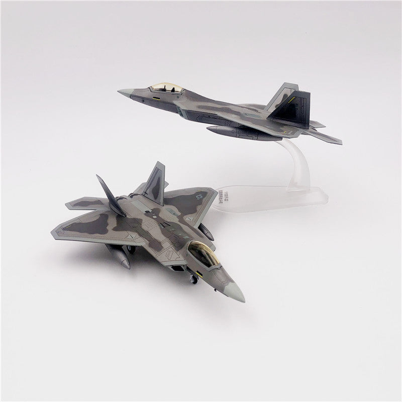 US Army F22 Raptor Stealth Fighter F-22 Military Aircraft Model 1/100 AV8R