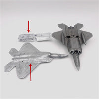 Thumbnail for US Army F22 Raptor Stealth Fighter F-22 Military Aircraft Model 1/100 AV8R