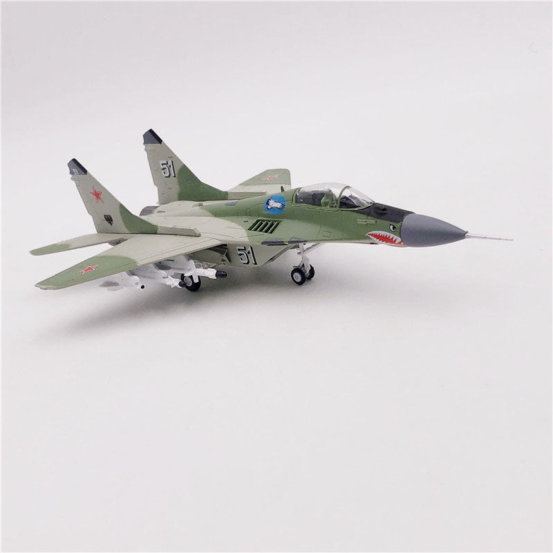 Aircraft Plane model 1:100 Russian Air Force MiG-29 airplane Alloy model diecast 1:100 metal Planes AV8R