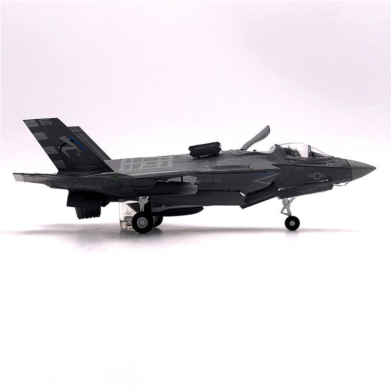 Aircraft Model Diecast Metal 1:72 US Marine Corps F35B vertical take-off and landing F35 stealth military fighter model Plane AV8R