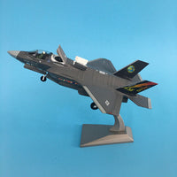 Thumbnail for Aircraft Model Diecast Metal 1:72 US Marine Corps F35B vertical take-off and landing F35 stealth military fighter model Plane AV8R