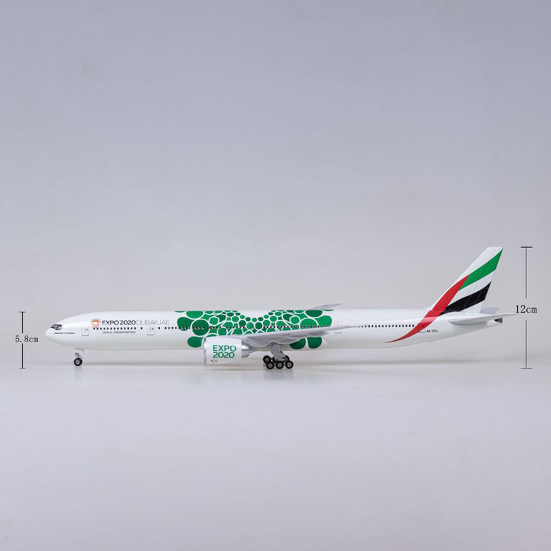 United Arab Emirates Boeing 777 Plane Model Airplane Model Aircraft Model AV8R