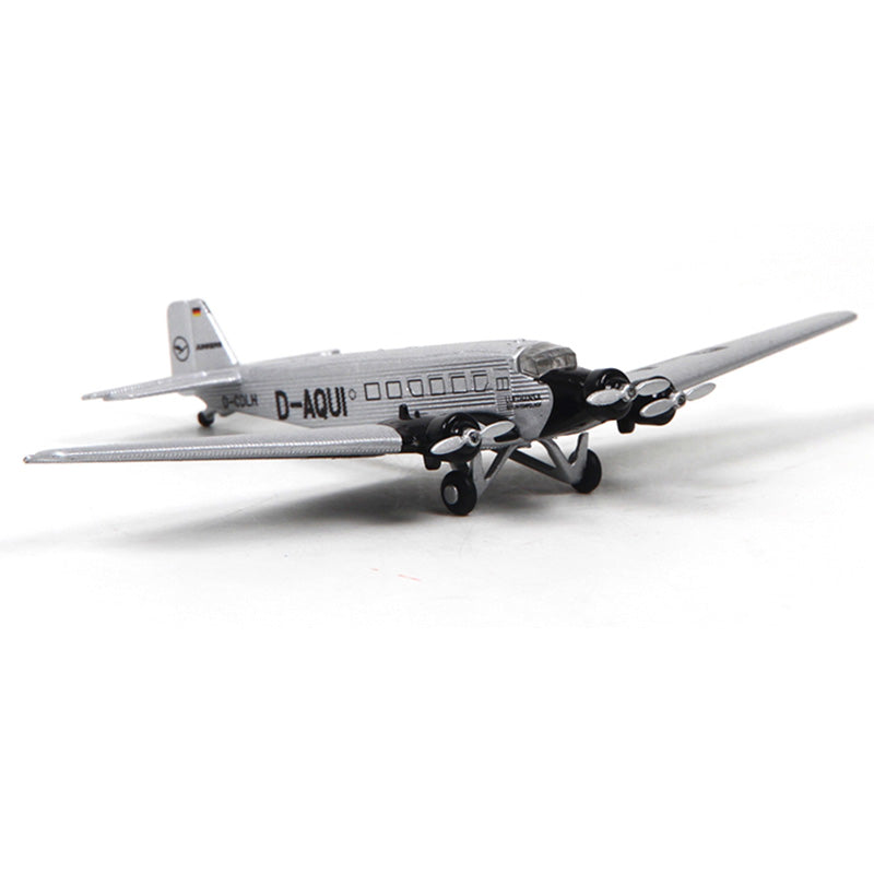 Germany JU-52 Fighter Diecast Metal Military Plane Model Aircraft Collection Gift Planes Drop shipping AV8R