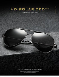 Thumbnail for Photochromic Sunglasses Men Polarized Driving Pilot Chameleon Vintage Sun Glasses AV8R