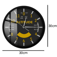 Thumbnail for Aviation Altimeter Instrument Style Wall Clock AV8R