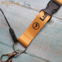 Thumbnail for Lufthansa Neck Strap Chaveiro Flight Crew Key Chain AV8R