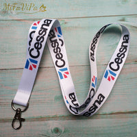 Thumbnail for Cessna Lanyards Boeing Neck Strap Chaveiro Key Chain AV8R