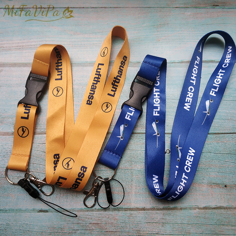 Lufthansa Neck Strap Chaveiro Key Chain AV8R