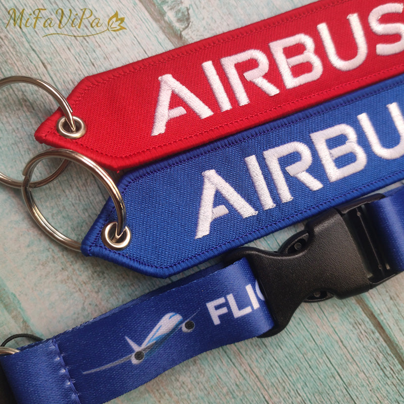 Airbus Chaveiro Flight Crew Neck Strap Key Chain AV8R