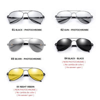 Thumbnail for Classic Photochromic Sunglasses For Men Women Polarized Chameleon Sun Glasses AV8R