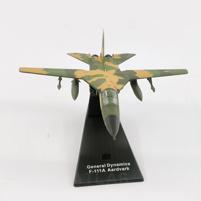 F111 Airplane Diecast Metal Aircraft Model US Air Force F-111 Aardvark Planes Model Factory AV8R