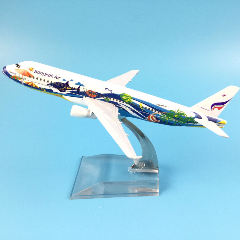 Thailand Thai Bangkok Air Airlines Airbus 320 A320 Airways Plane Model Aircraft Airplane Model AV8R