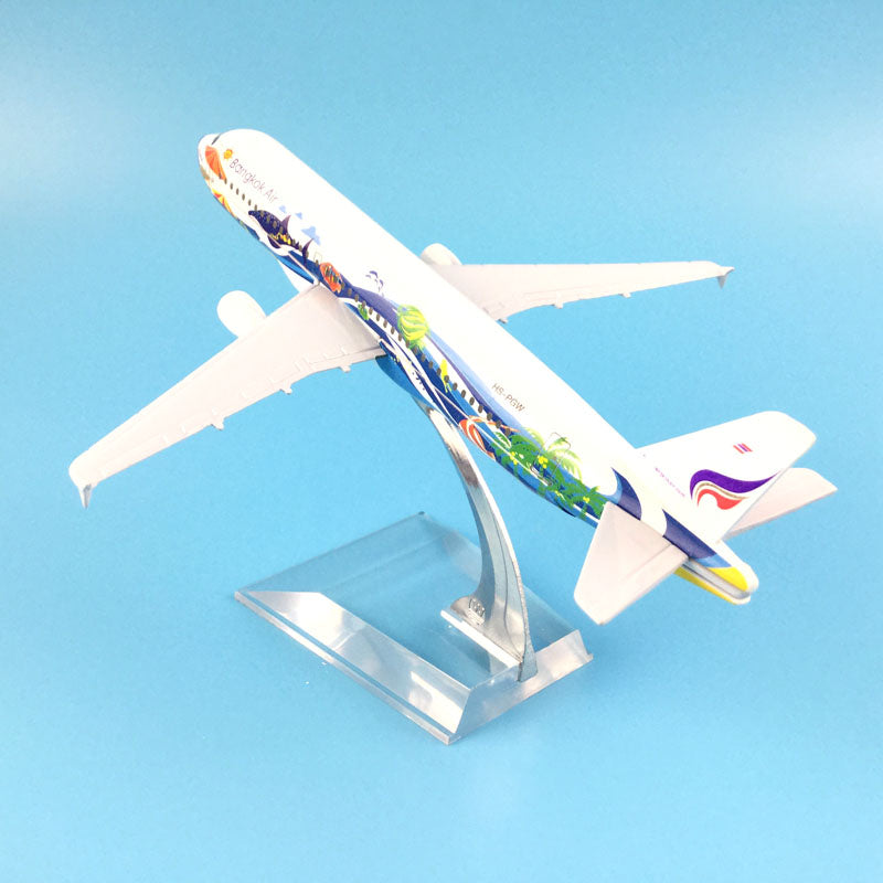 Thailand Thai Bangkok Air Airlines Airbus 320 A320 Airways Plane Model Aircraft Airplane Model AV8R