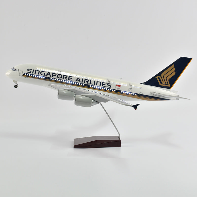 Singapore Airlines Air bus 380 Plane Model Airplane Model Aircraft Model 1/160 Scale Diecast Resin Airplanes AV8R