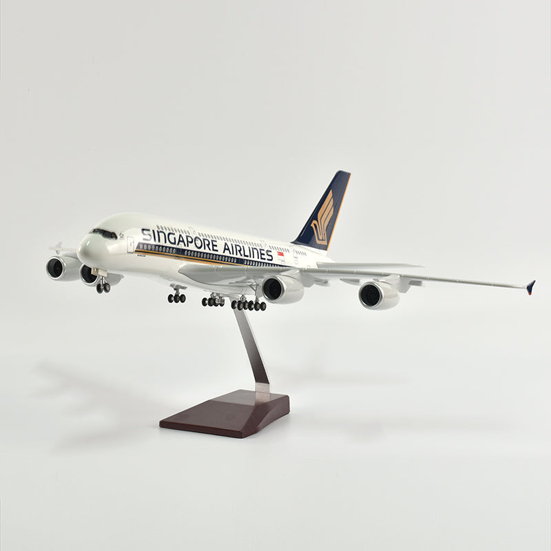 Singapore Airlines Air bus 380 Plane Model Airplane Model Aircraft Model 1/160 Scale Diecast Resin Airplanes AV8R