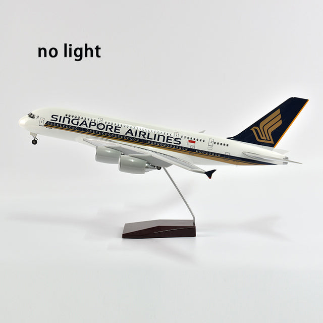 Singapore Airlines Air bus 380 Plane Model Airplane Model Aircraft Model 1/160 Scale Diecast Resin Airplanes AV8R