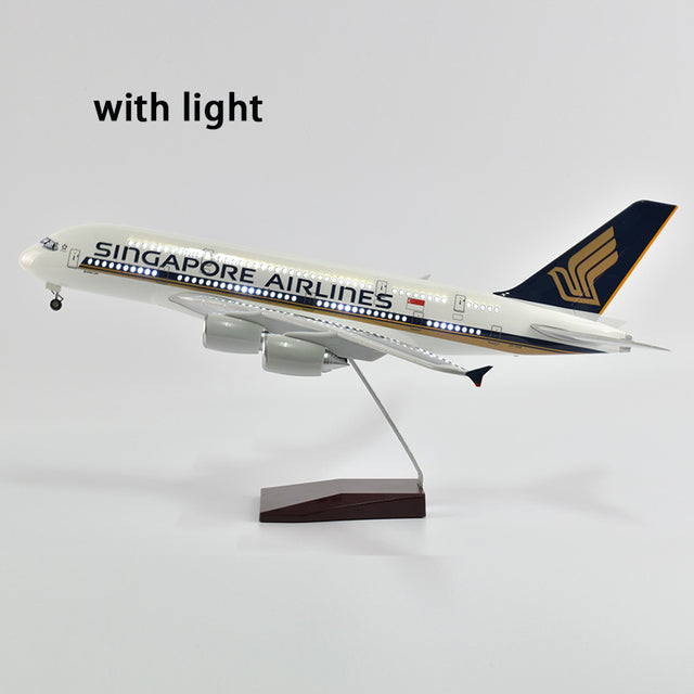 Singapore Airlines Air bus 380 Plane Model Airplane Model Aircraft Model 1/160 Scale Diecast Resin Airplanes AV8R