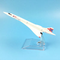 Thumbnail for Concorde airplane model aircraft Diecast Model Metal 1:400 airplane Air bus A380 toy Gift collection AV8R