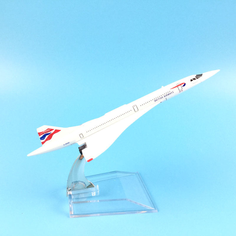 Concorde airplane model aircraft Diecast Model Metal 1:400 airplane Air bus A380 toy Gift collection AV8R