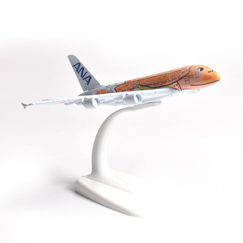 ANA sea turtle painting Airbus A380 Airplane Model Aircraft Model Diecast Metal Planes Model All Nippon Airways AV8R