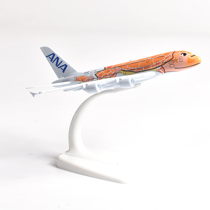 ANA sea turtle painting Airbus A380 Airplane Model Aircraft Model Diecast Metal Planes Model All Nippon Airways AV8R