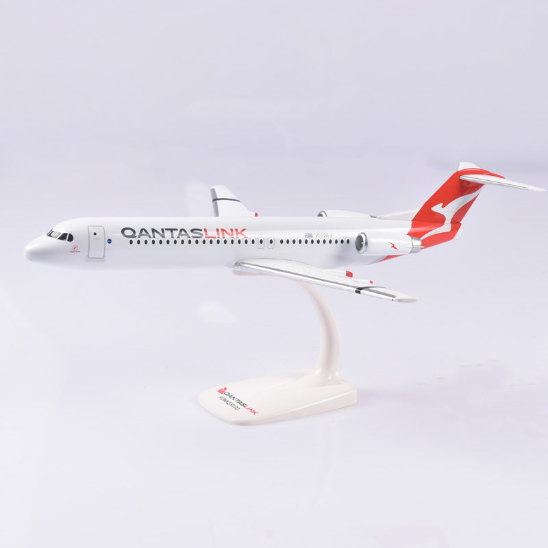 Qantas LINK FK100 United Arab Emirates Lufthansa Plane Model Airplane Model Aircraft AV8R