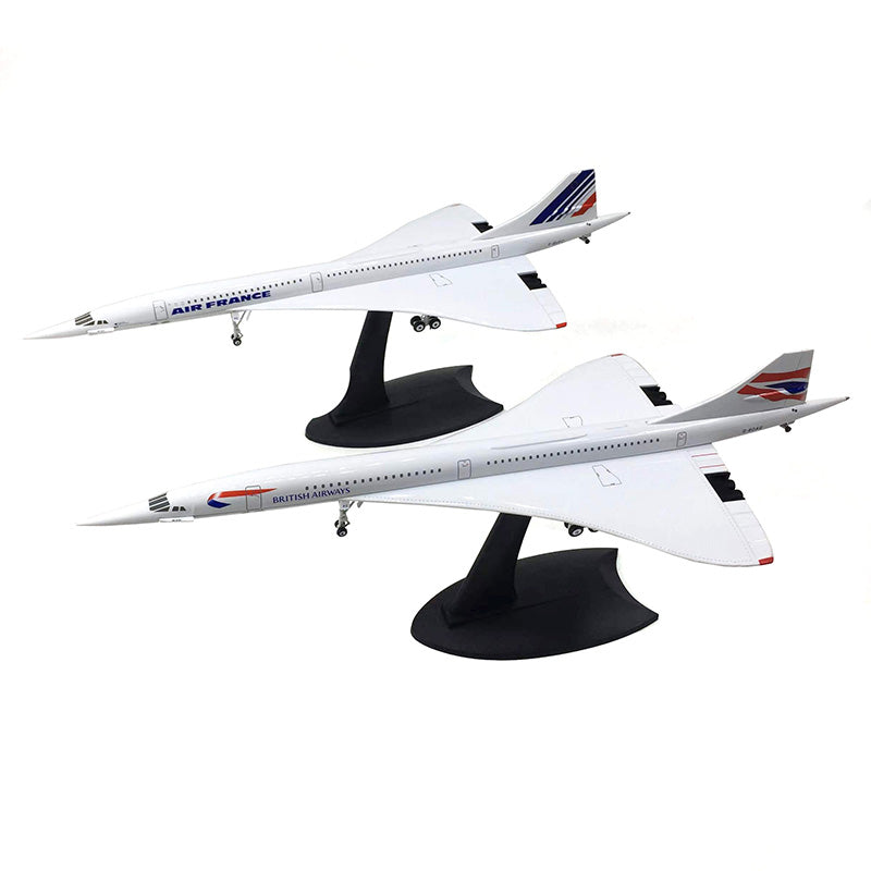 French Concorde Airplane Model Plane Model Aircraft Diecast Metal 1/200 Scale Planes AV8R