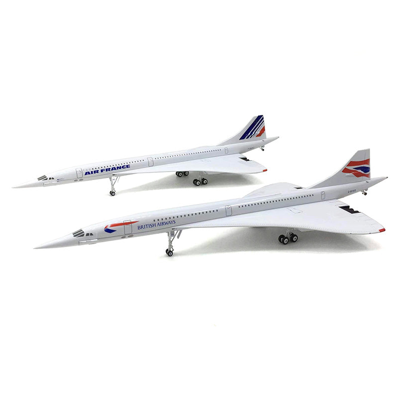 French Concorde Airplane Model Plane Model Aircraft Diecast Metal 1/200 Scale Planes AV8R