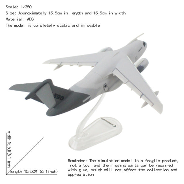 Embraer KC390 transport aircraft Diecast 1/250 Scale Planes KC-390 Airplane Model Plane AV8R