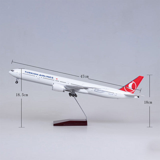 Turkish Airlines Boeing 777 Plane Model Airplane Model Aircraft AV8R