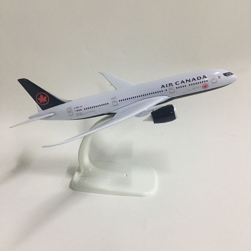 Boeing 787 Plane Model Canadian Airlines Model Air Canada Metal Alloy B787 Aircraft AV8R