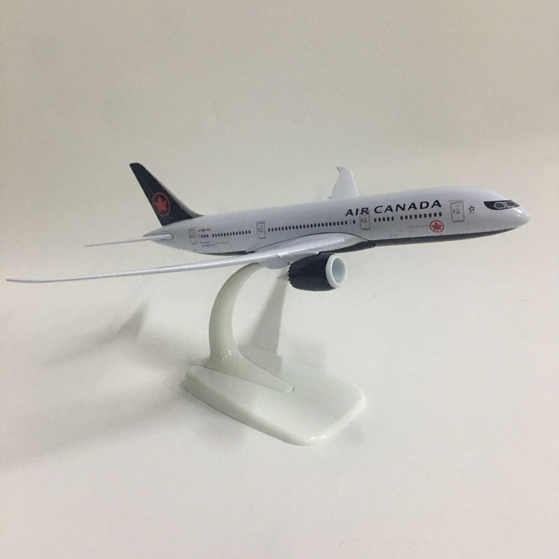 Boeing 787 Plane Model Canadian Airlines Model Air Canada Metal Alloy B787 Aircraft AV8R