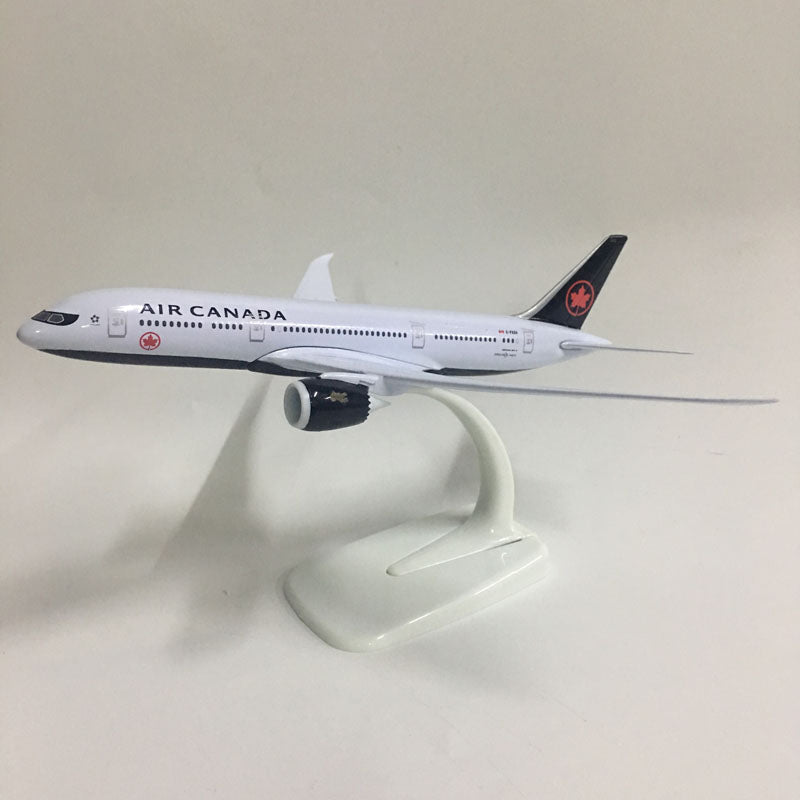 Boeing 787 Plane Model Canadian Airlines Model Air Canada Metal Alloy B787 Aircraft AV8R