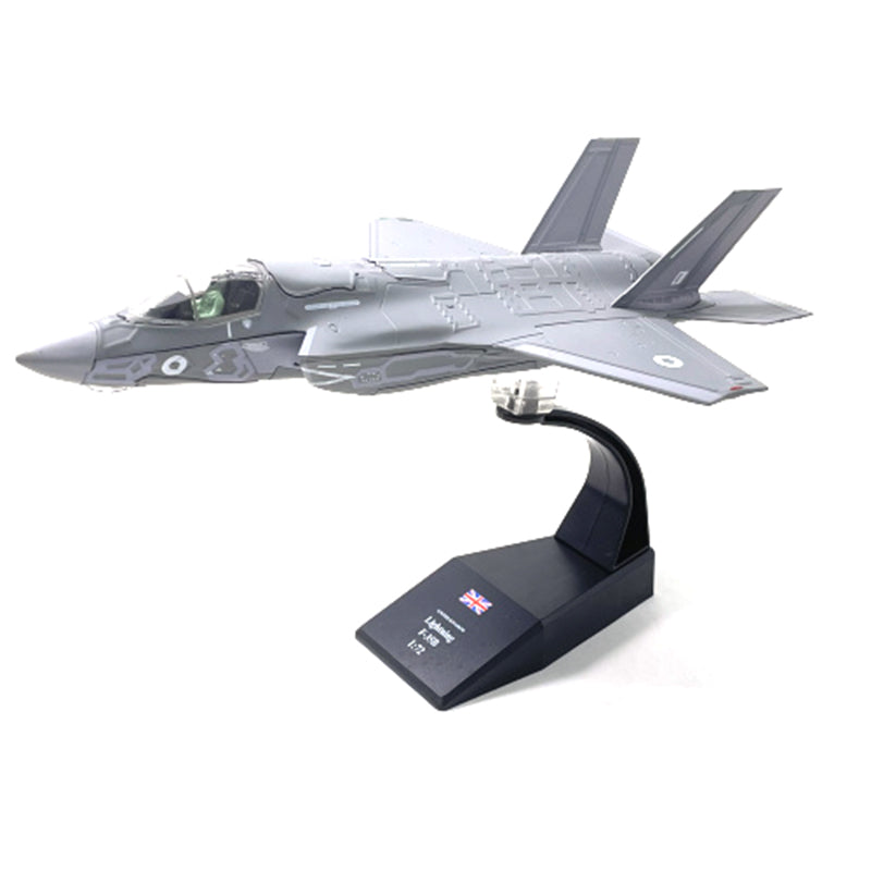 Aircraft Model Diecast Metal 1/72 Scale British Air Force F35B Military Fighter Model Planes AV8R