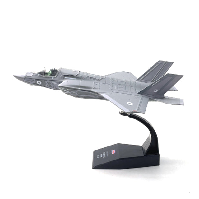 Aircraft Model Diecast Metal 1/72 Scale British Air Force F35B Military Fighter Model Planes AV8R