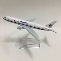 Thumbnail for Malaysia Airlines Boeing 777 Plane Model Airplane Model Aircraft Model 1:400 Diecast Metal planes AV8R